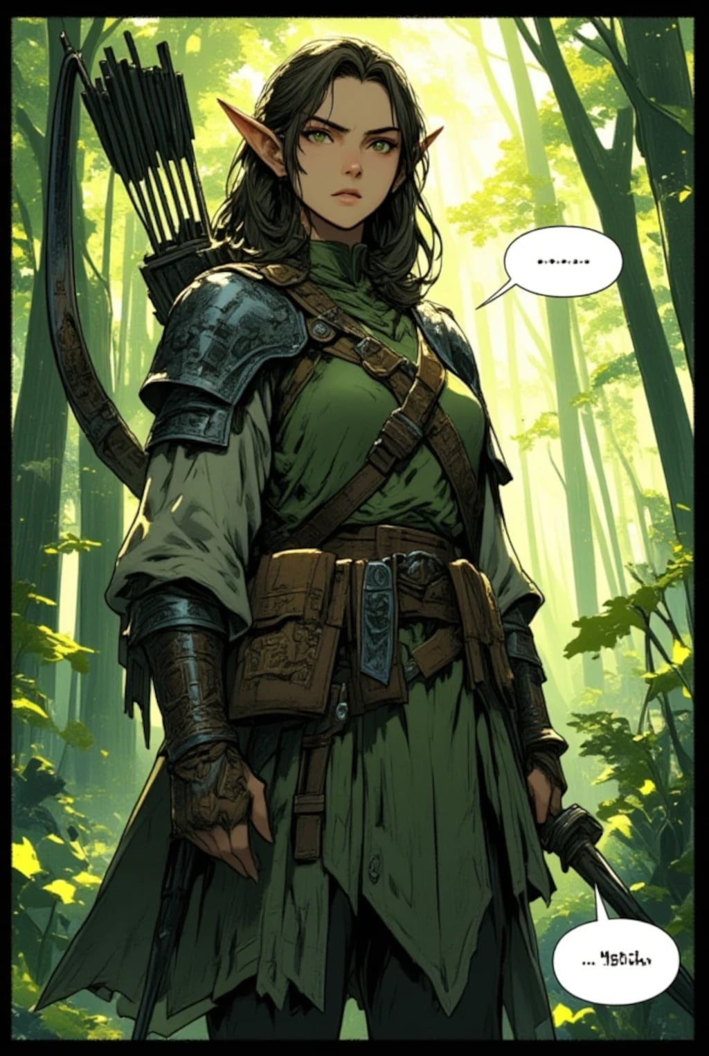 コミックエルフ戦士さん