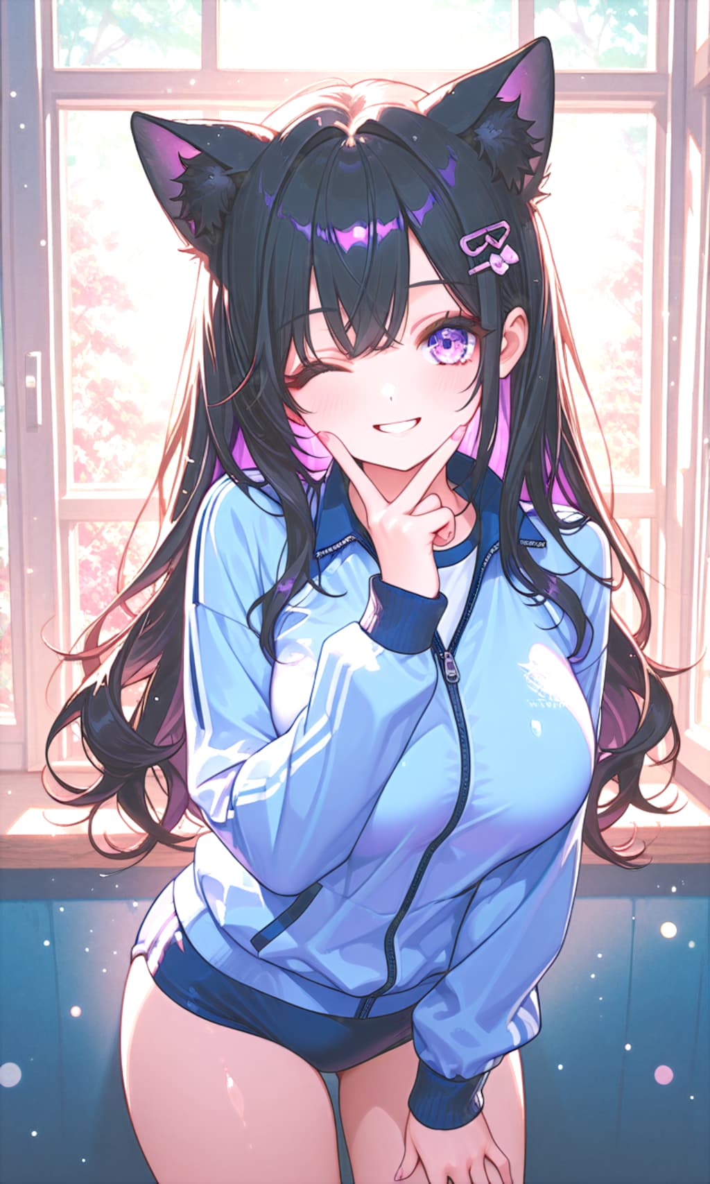 ブルマ猫耳さん