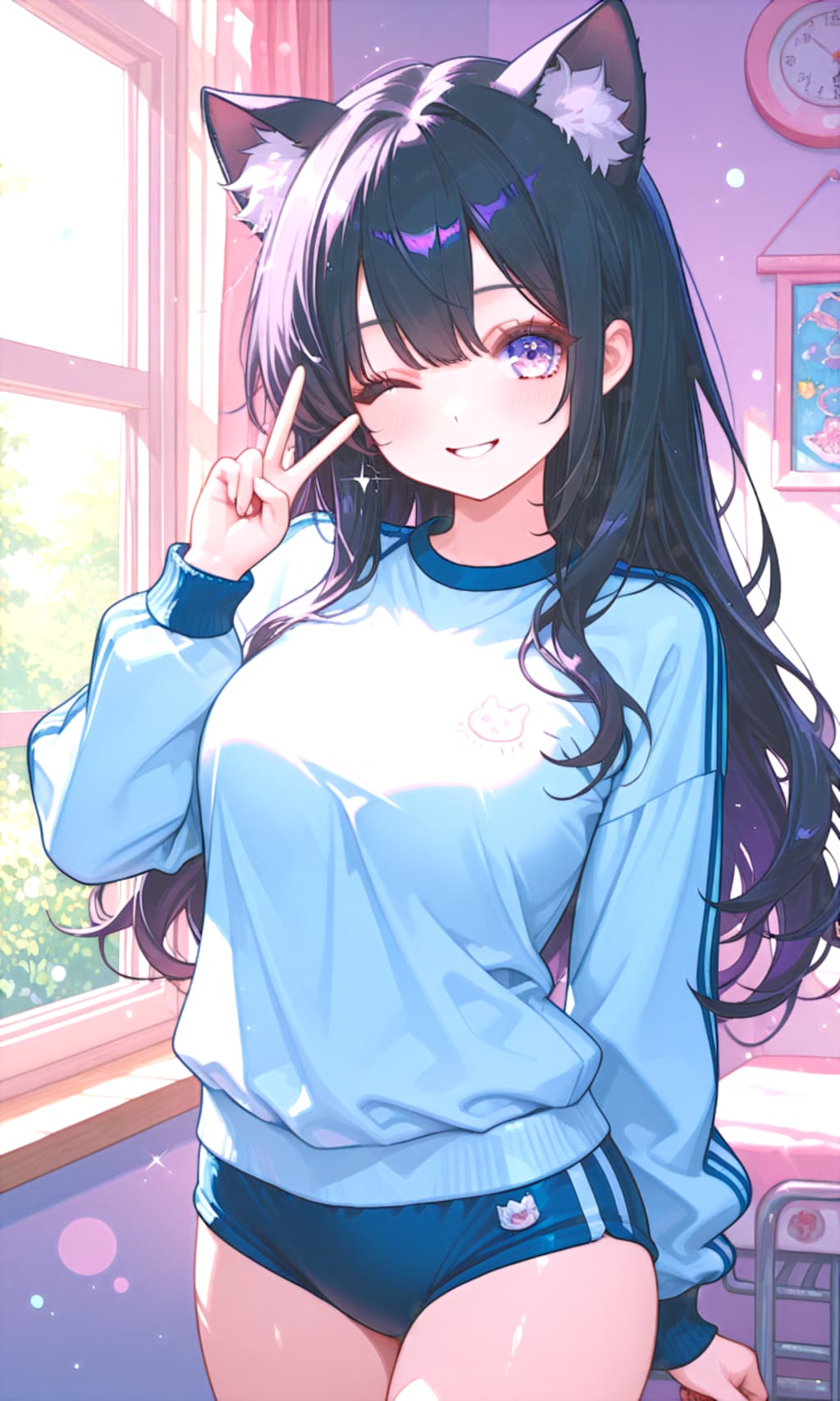 ブルマ猫耳さん