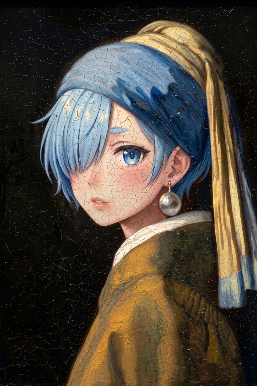 真珠の耳飾り姉さん | の人気AIイラスト・グラビア