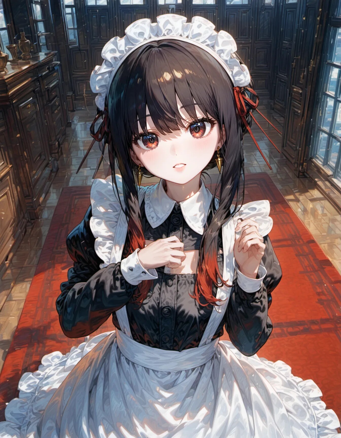 The Scarlet Corridor | の人気AIイラスト・グラビア