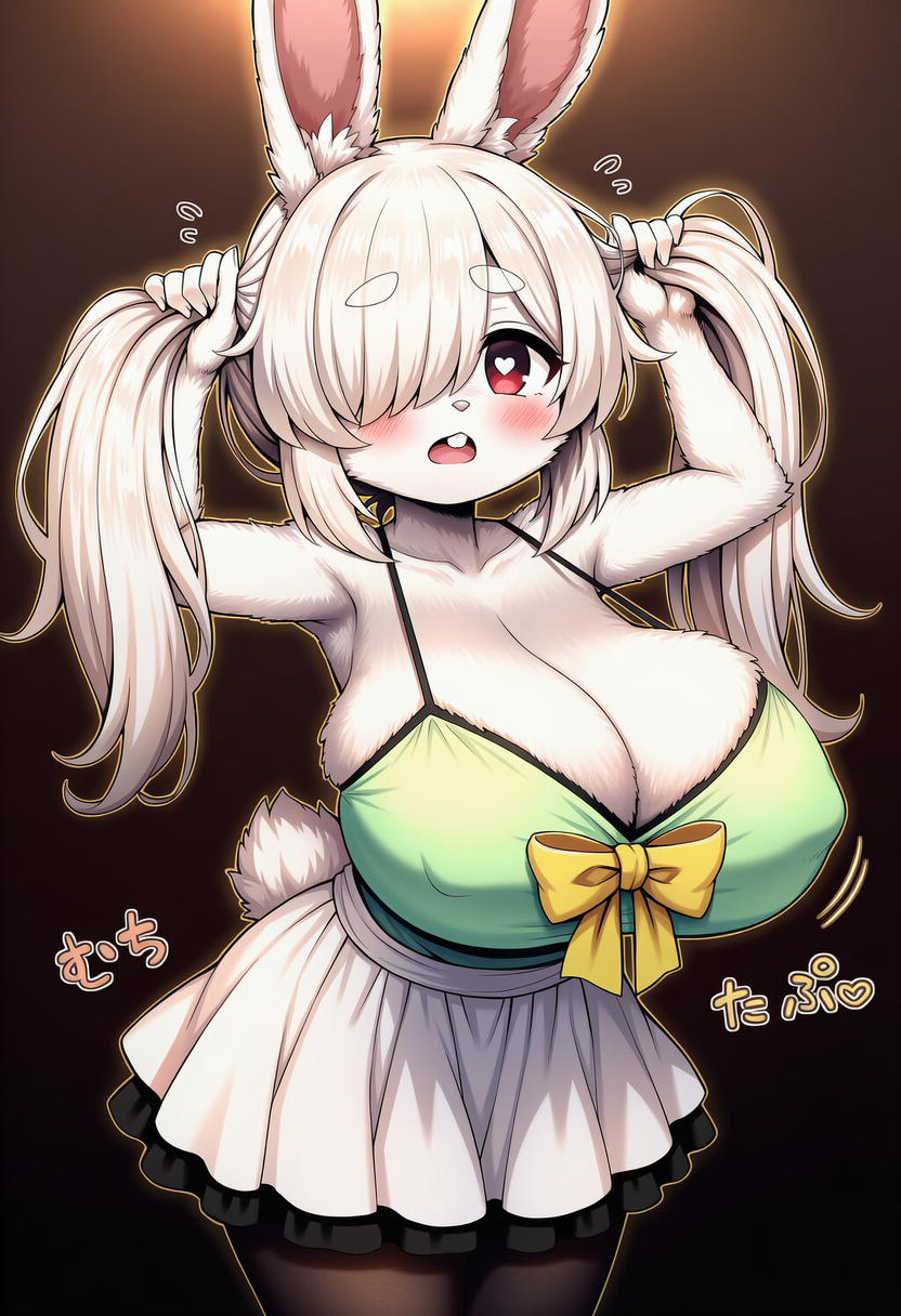 手ツインテール