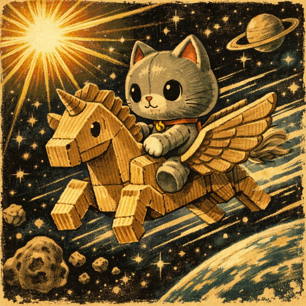 小説『宇宙式正月でGo!』【ニャンノ世界】