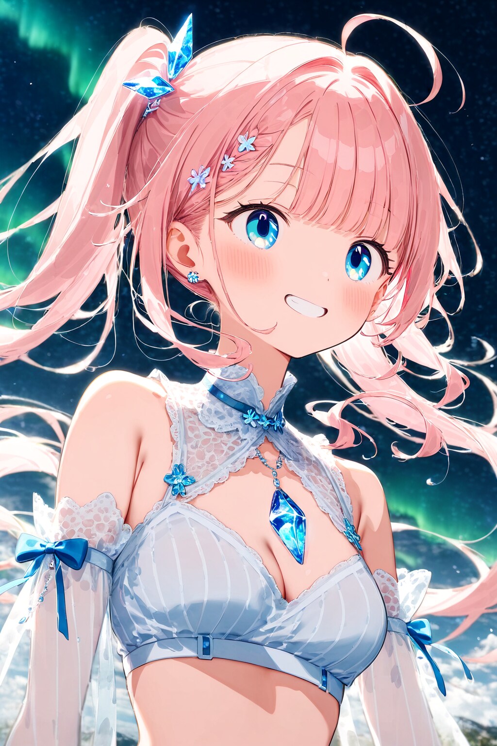 華奢なアイドル | の人気AIイラスト・グラビア