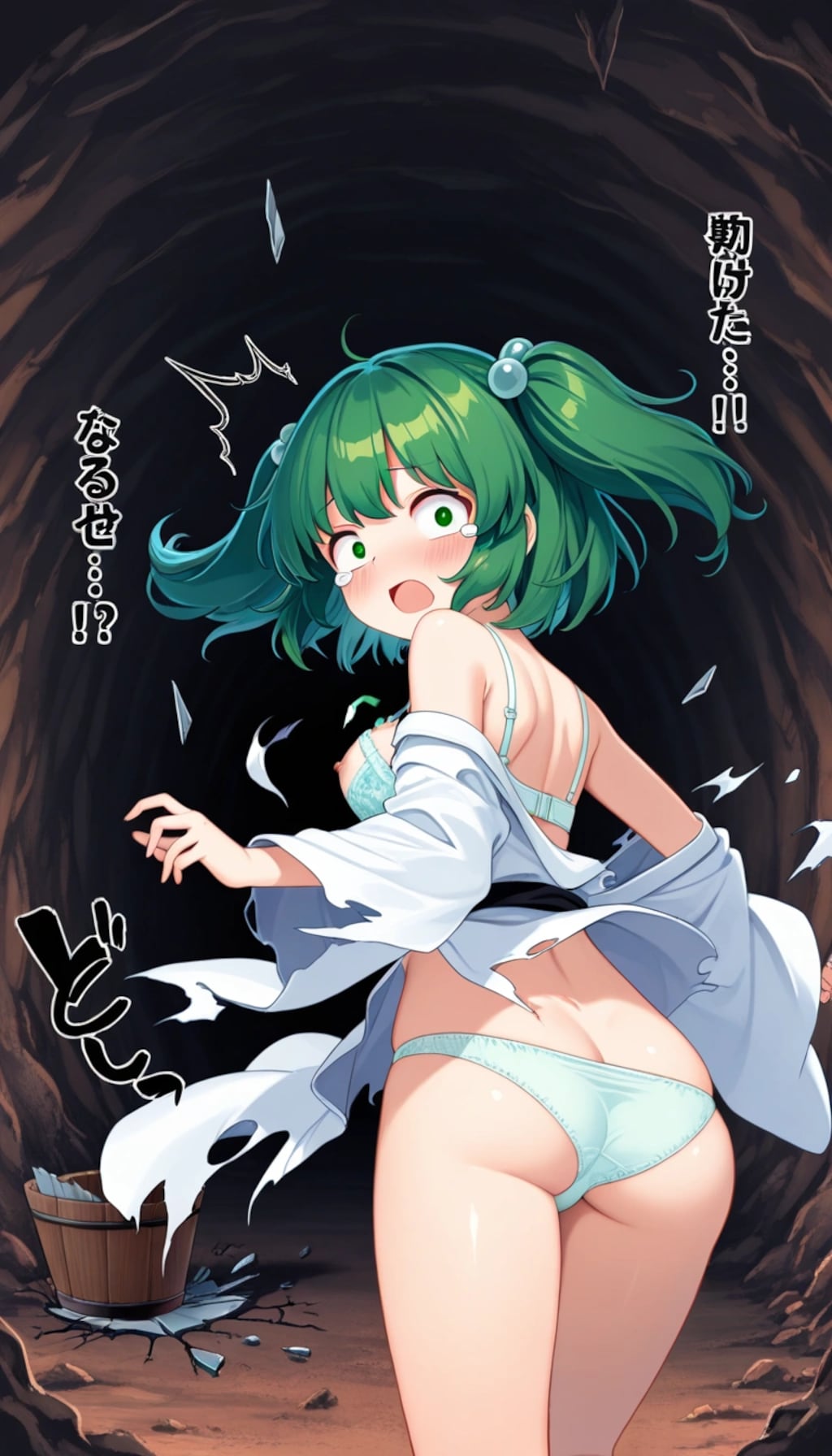 キスメ　水橋パルスィ　服ビリ