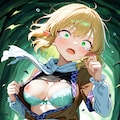 キスメ　水橋パルスィ　服ビリ 5枚目