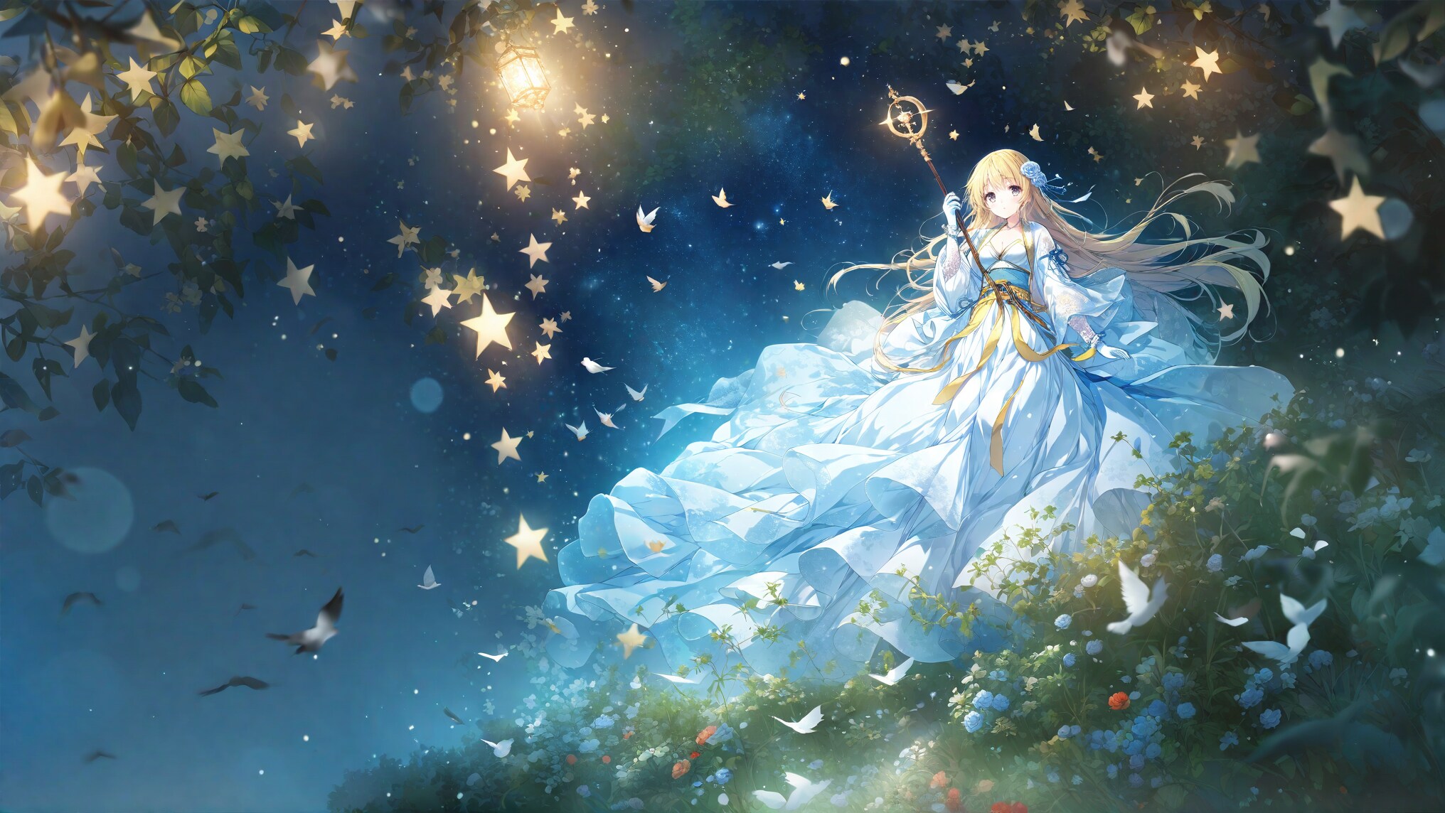 光の庭 | の人気AIイラスト・グラビア