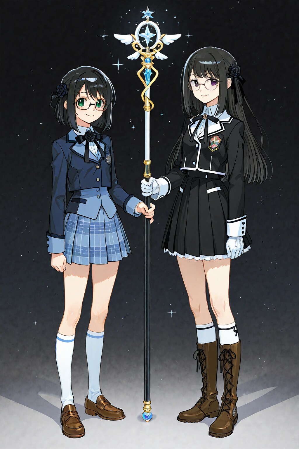 魔法少女変身前後試行錯誤