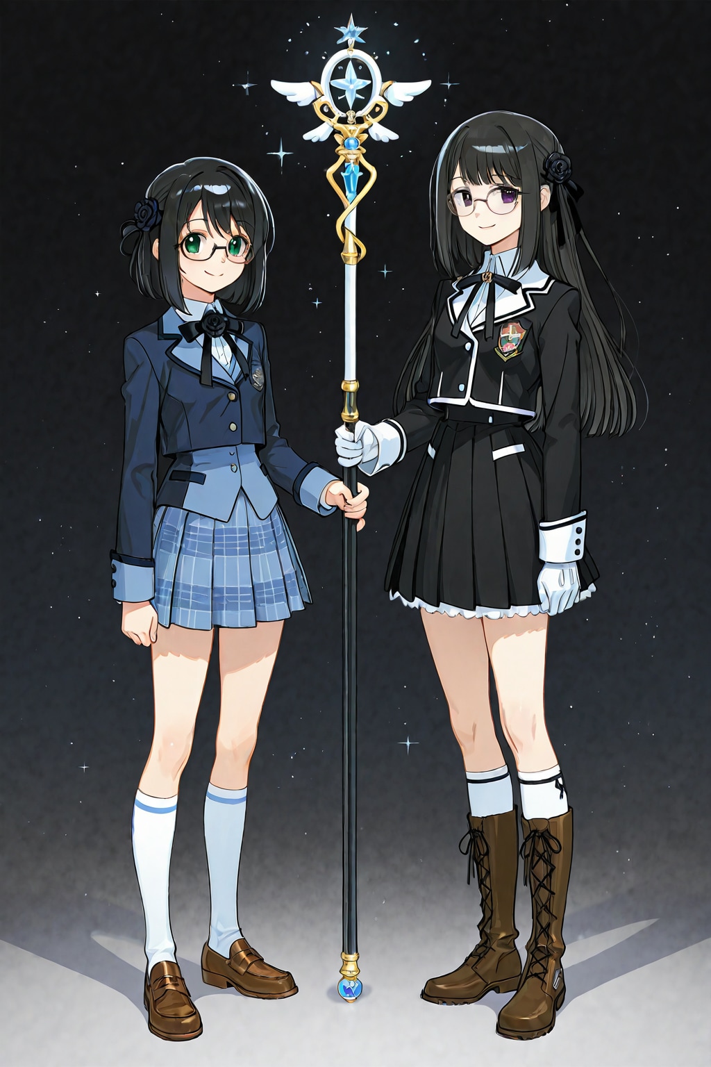 魔法少女変身前後試行錯誤