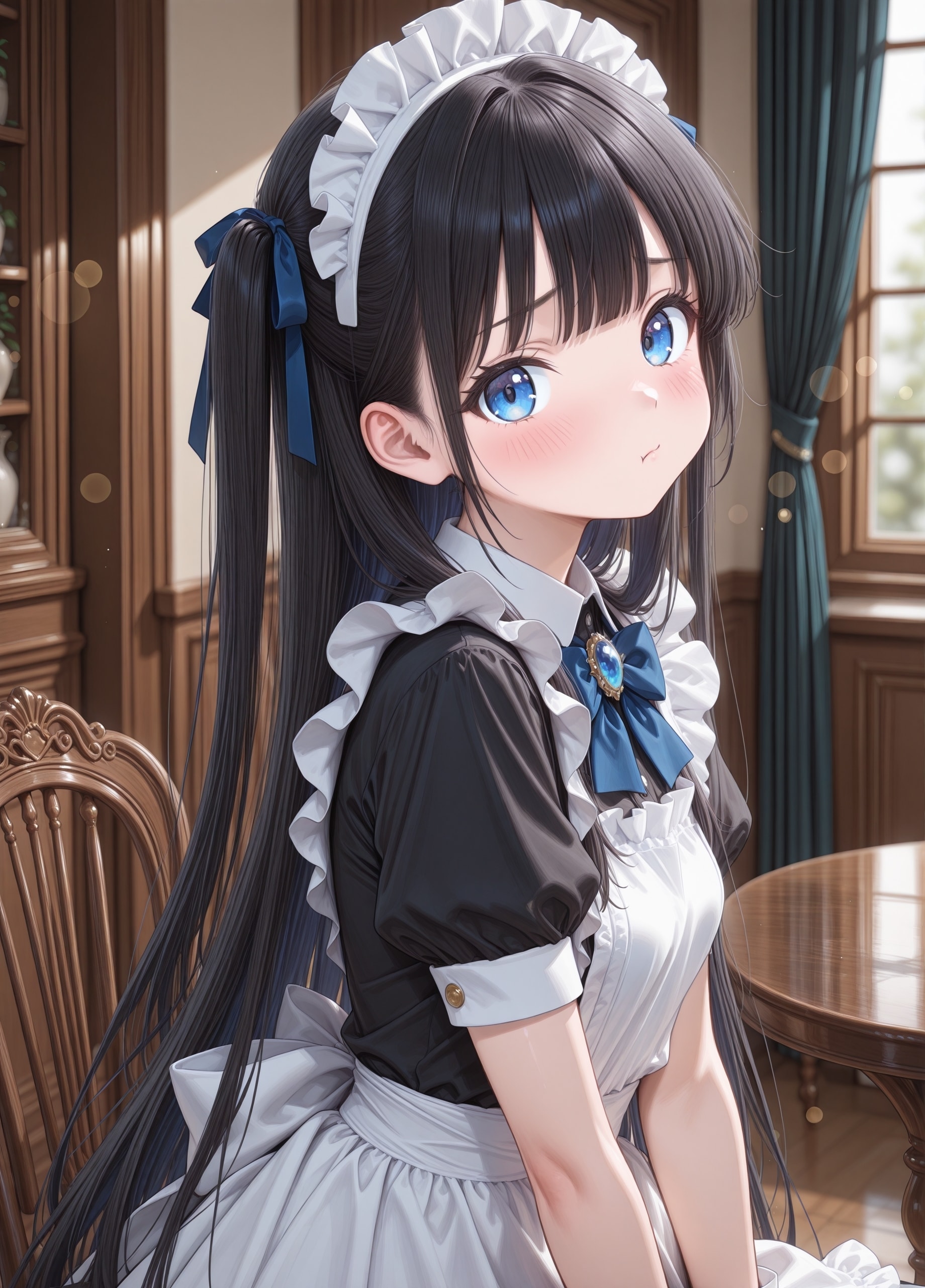 ふーん、今日はお・ひ・と・り・でお出かけするんでね、行ってらっしゃいませ、御主人様！ | の人気AIイラスト・グラビア
