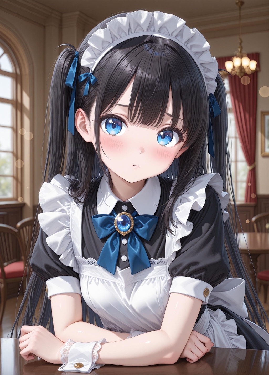 ふーん、今日はお・ひ・と・り・でお出かけするんでね、行ってらっしゃいませ、御主人様！