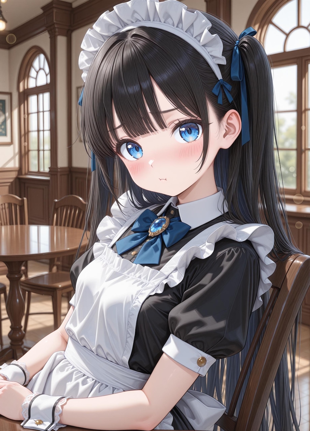 ふーん、今日はお・ひ・と・り・でお出かけするんでね、行ってらっしゃいませ、御主人様！