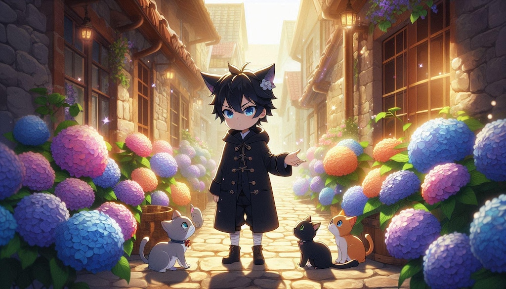 旦那様は黒猫17