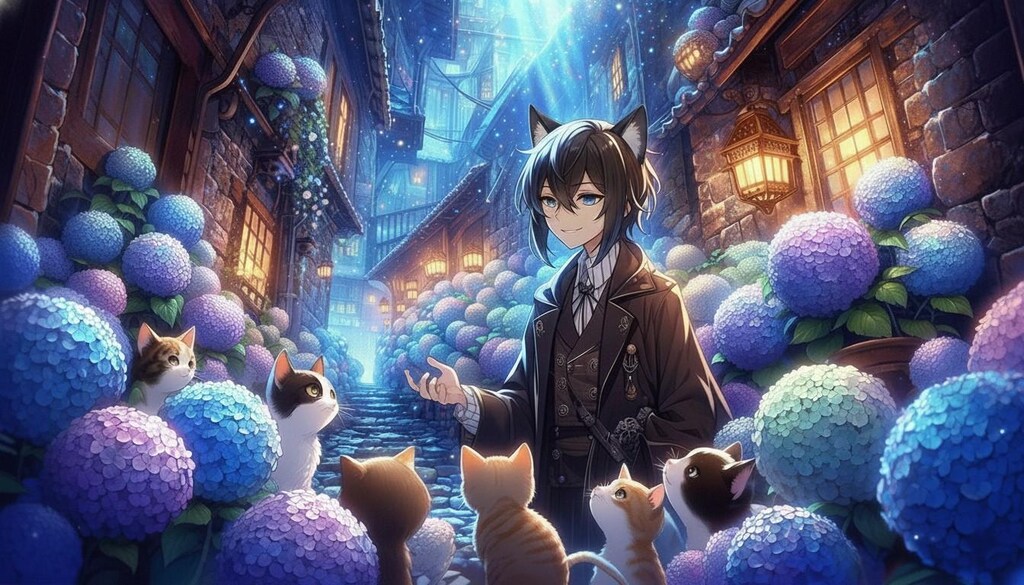 旦那様は黒猫17