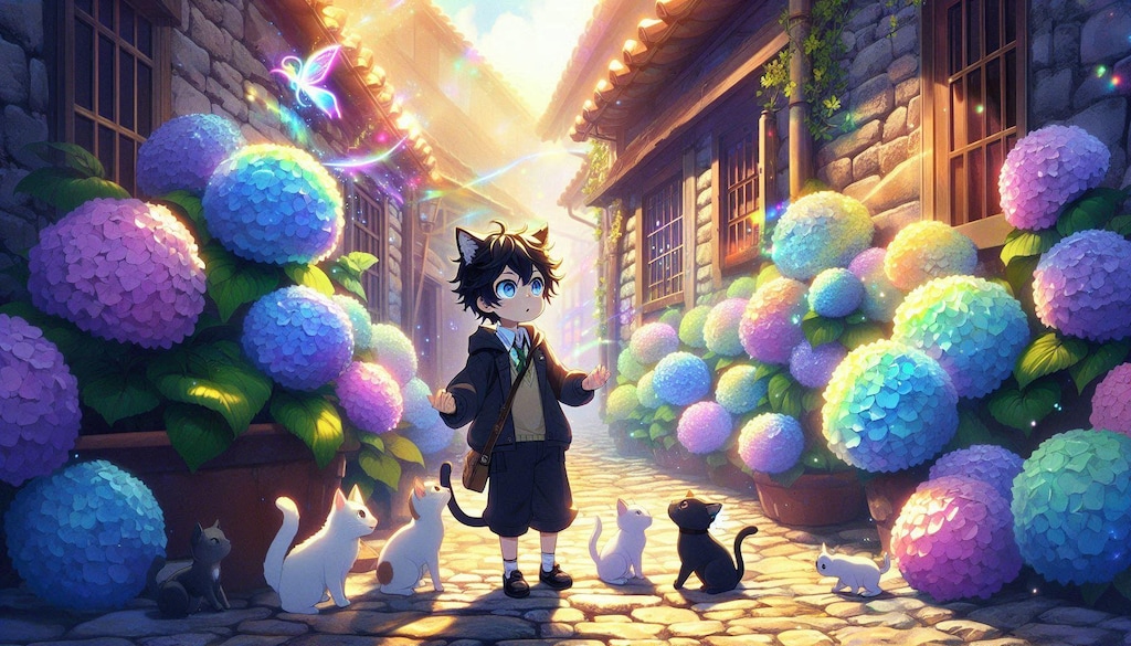 旦那様は黒猫17