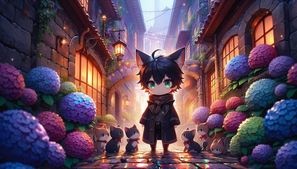 旦那様は黒猫17