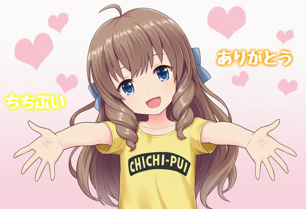 【版権キャラ】有村詩音ちゃん『ちちぷい、ありがとう』２０