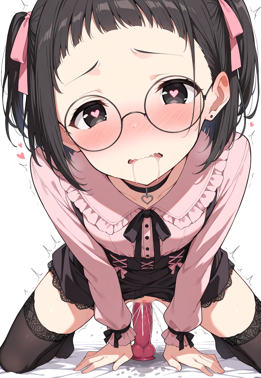 おでこ量産めがね地雷ちゃん