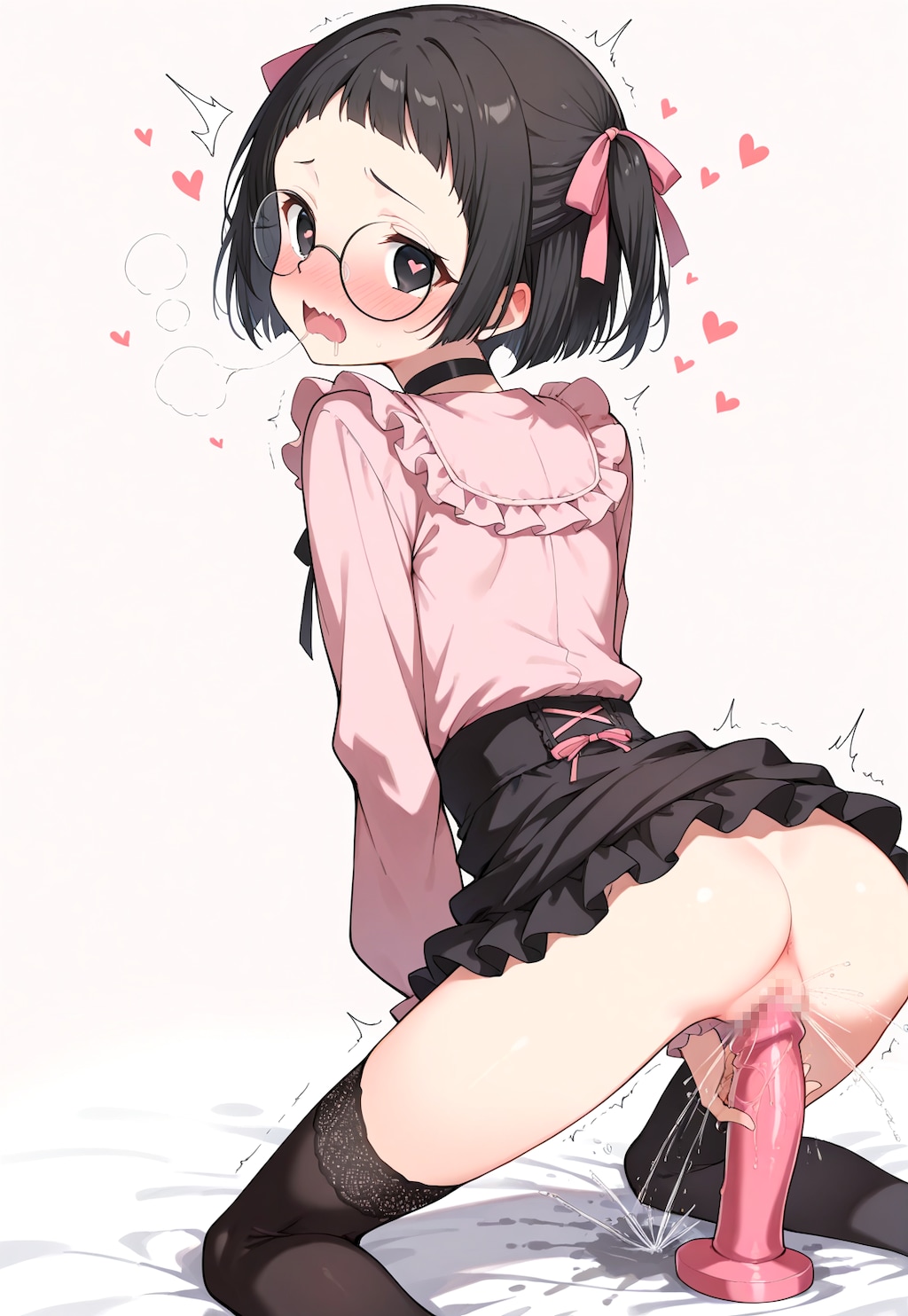 おでこ量産めがね地雷ちゃん