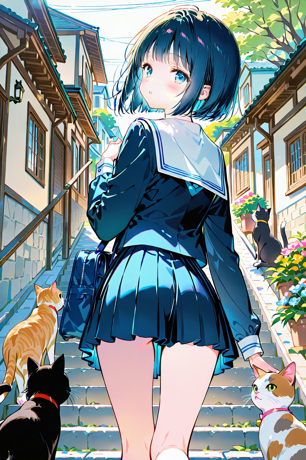 猫の細道(QILIN)(25) | の人気AIイラスト・グラビア