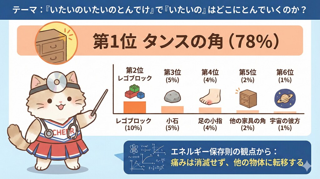 「いたいの」の行方(^ΦωΦ)🐾➰💥