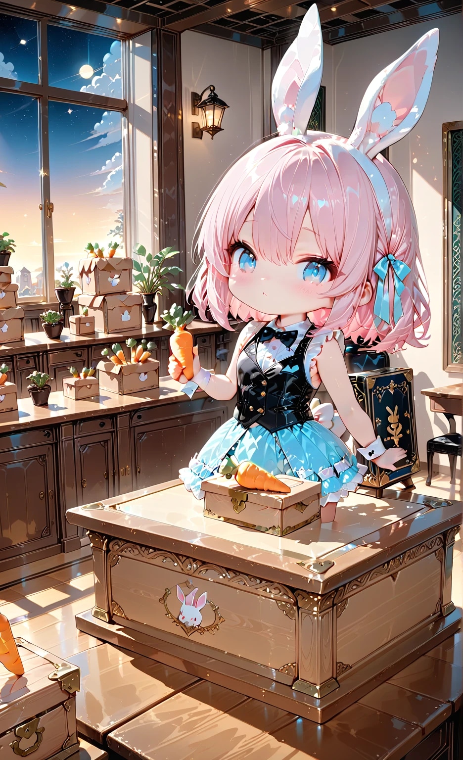 ちびうさメイド | の人気AIイラスト・グラビア