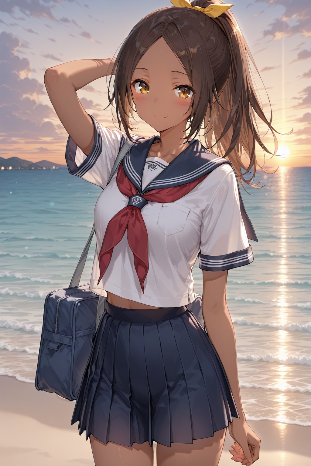 夕暮れ