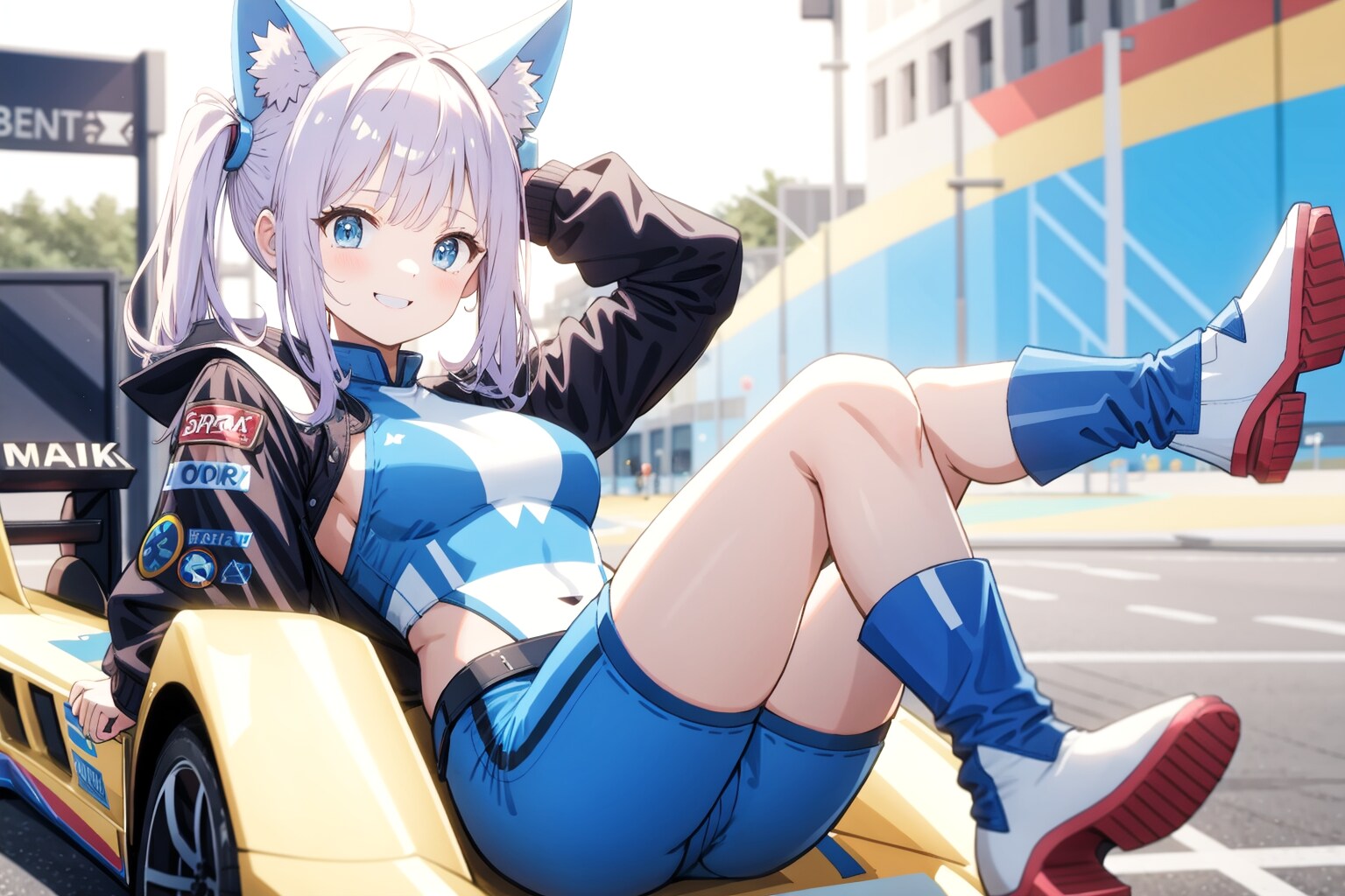 猫耳つけがちRC | の人気AIイラスト・グラビア