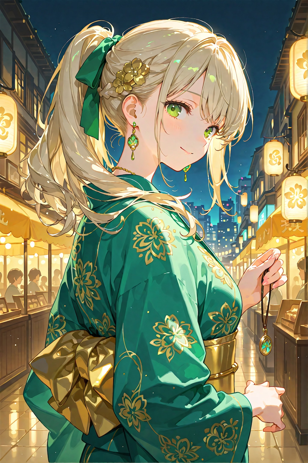 金緑の夜