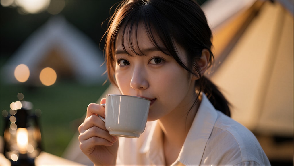 キャンプの夜