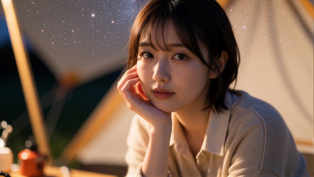 キャンプの夜