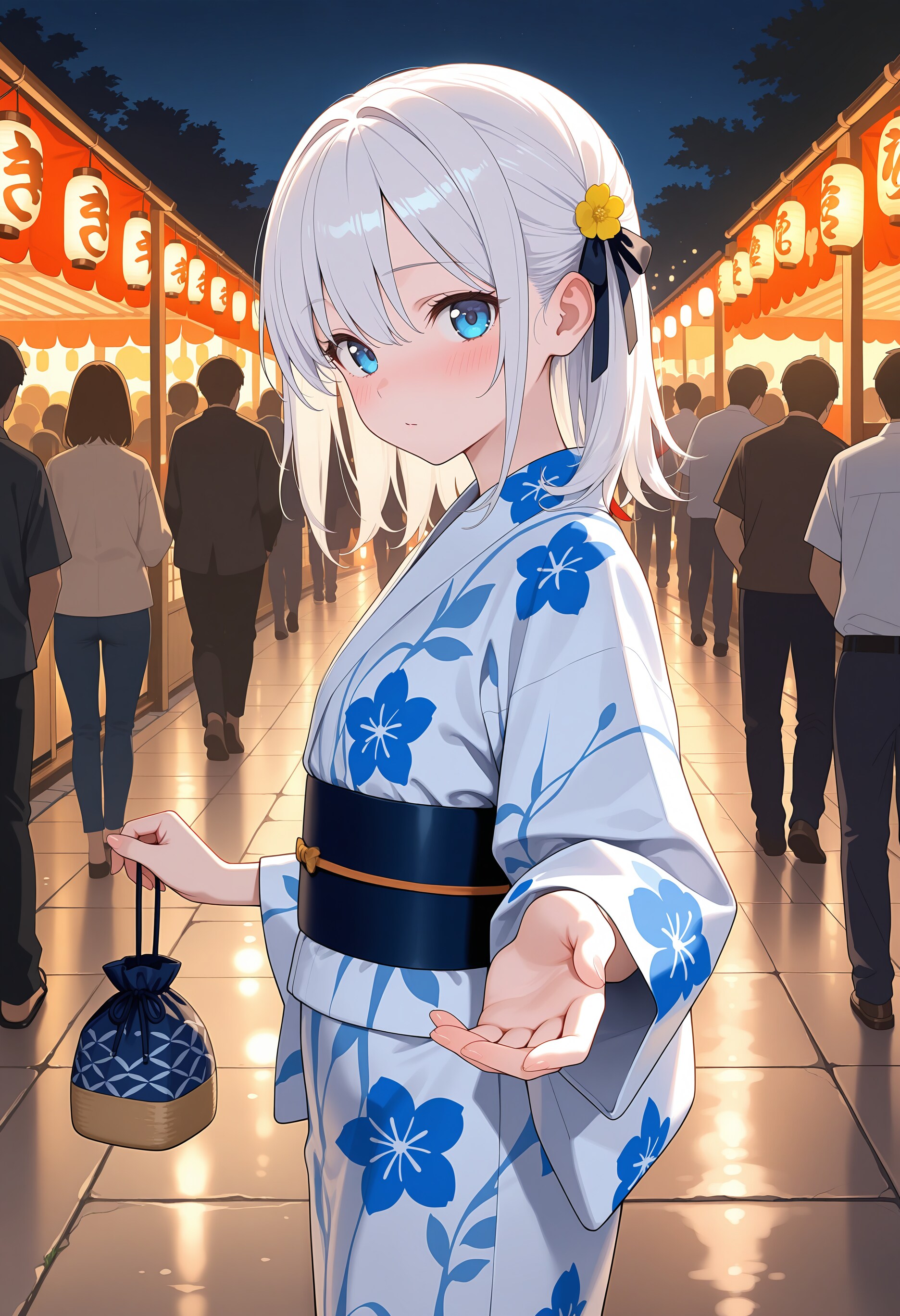 うちの子と夏祭り