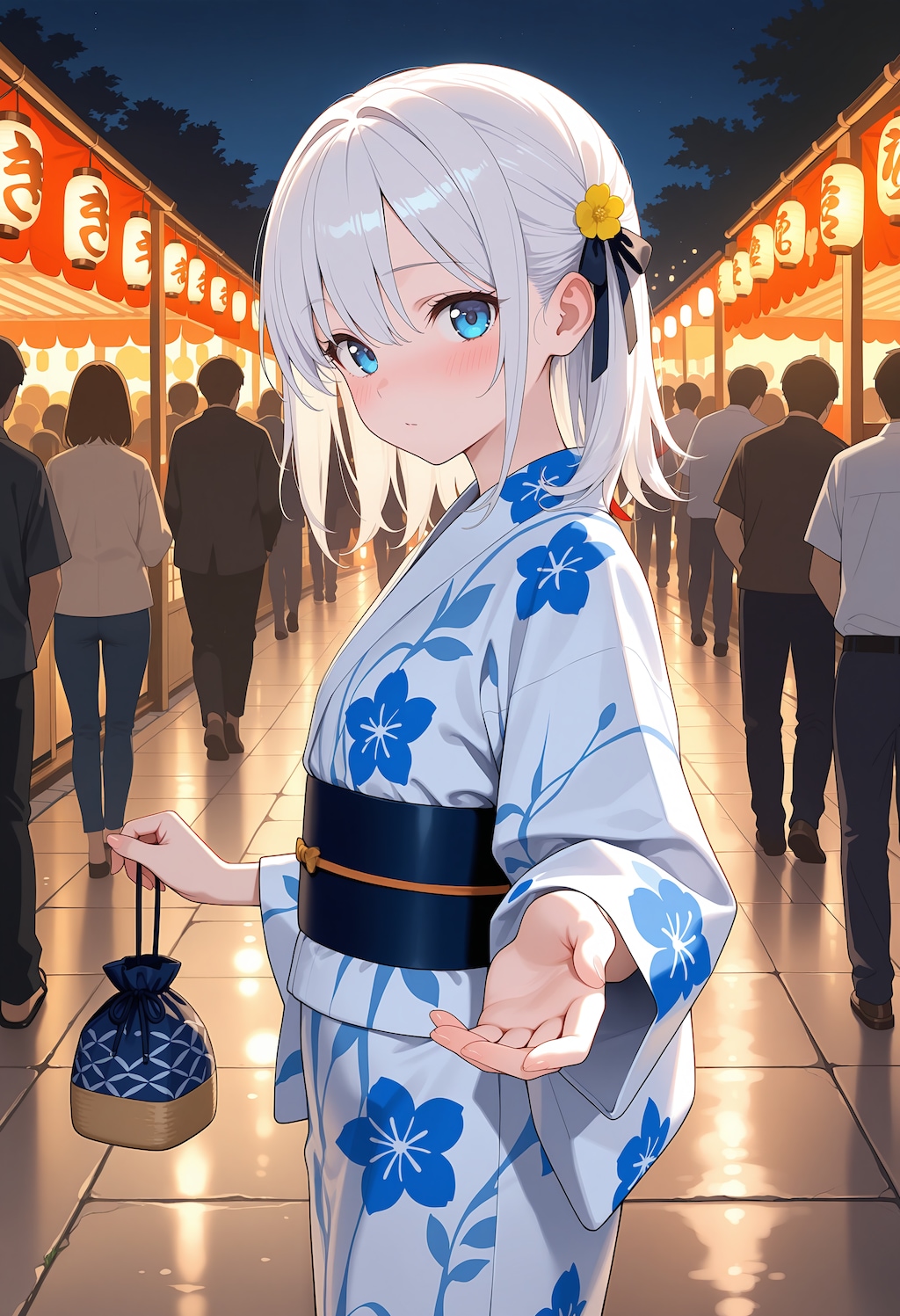うちの子と夏祭り