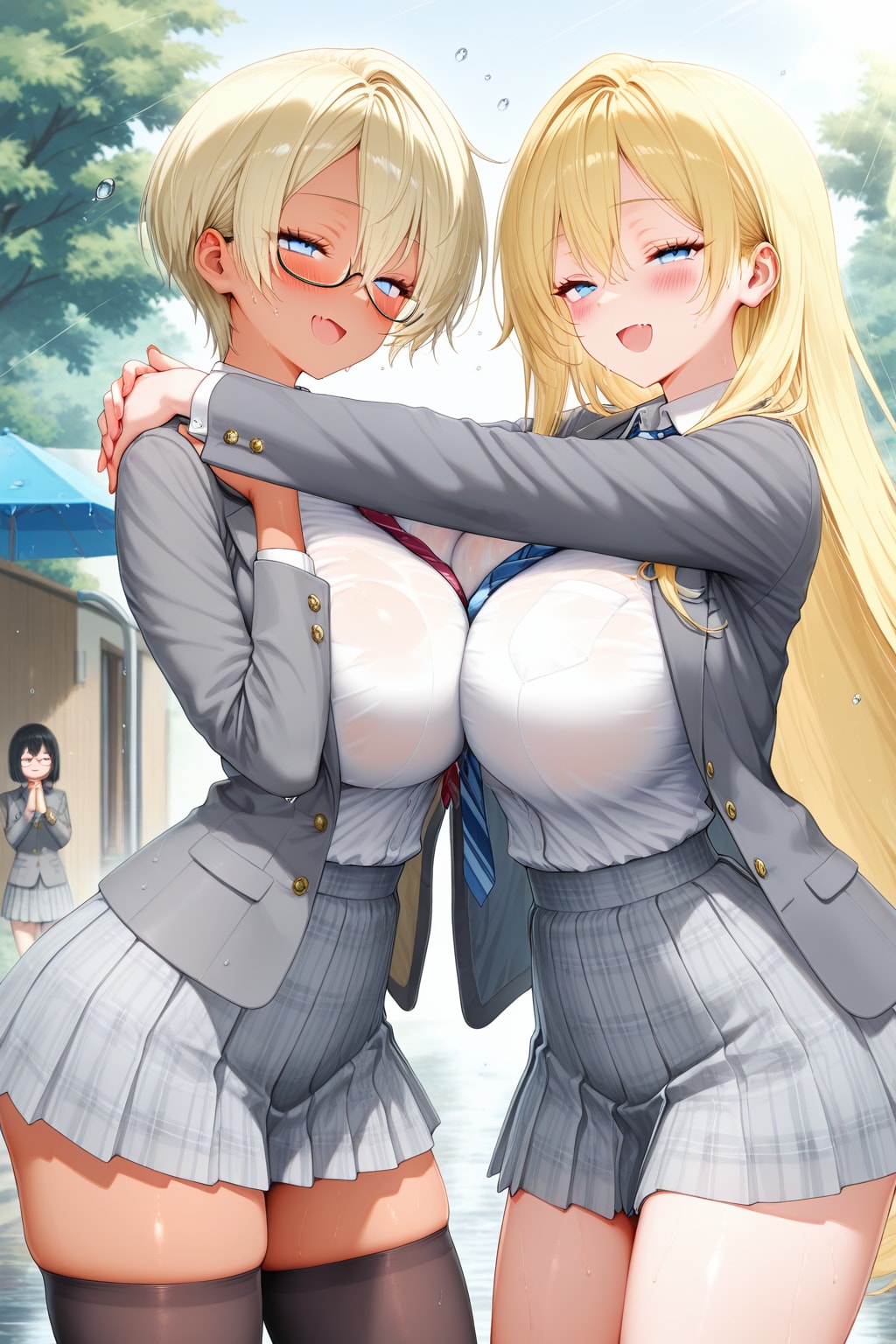 お姉ちゃん皆が見てるよ♡