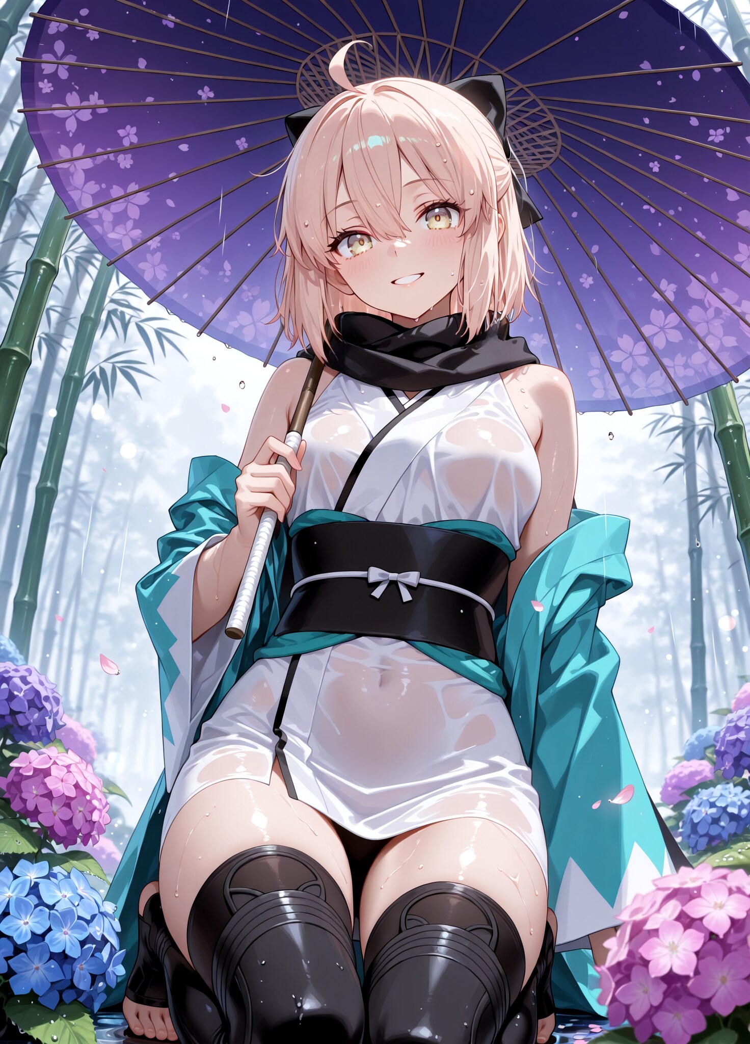或る雨の日の沖田さん3