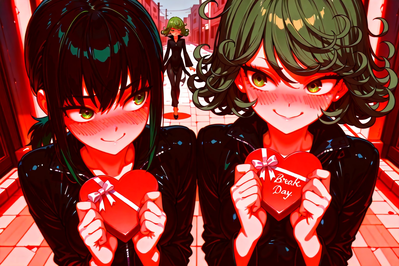 …義理チョコだからね(汗) | の人気AIイラスト・グラビア