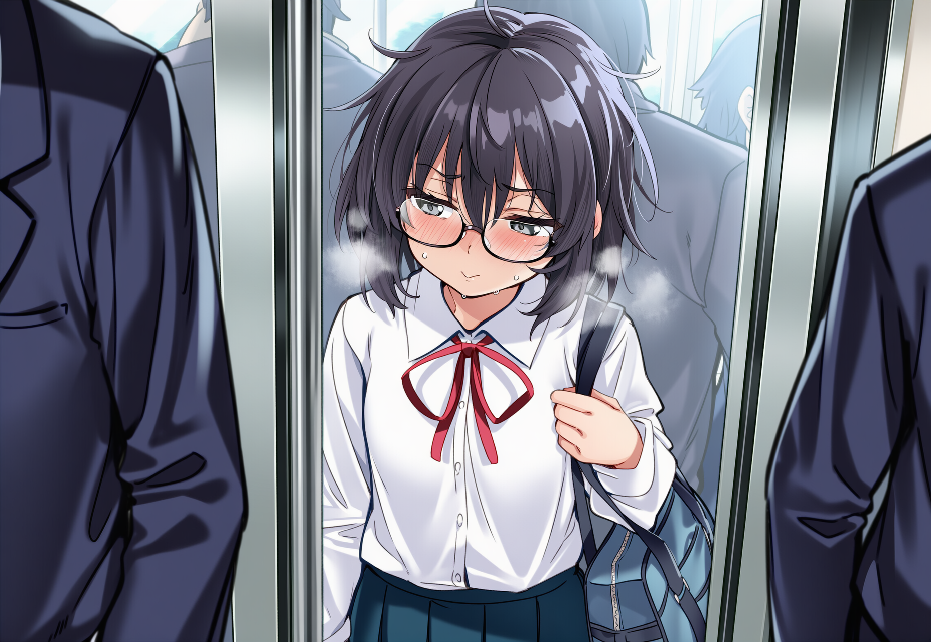 電車内でムラムラ