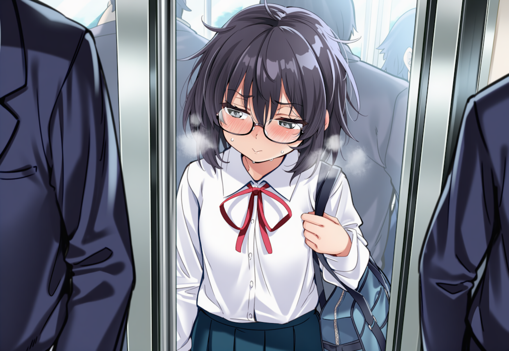 電車内でムラムラ