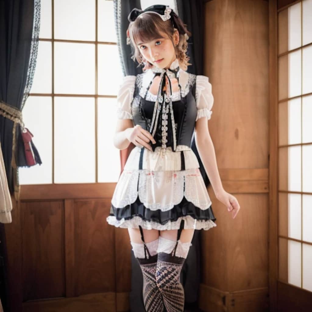 ロリータファッション・美少女ポートレート