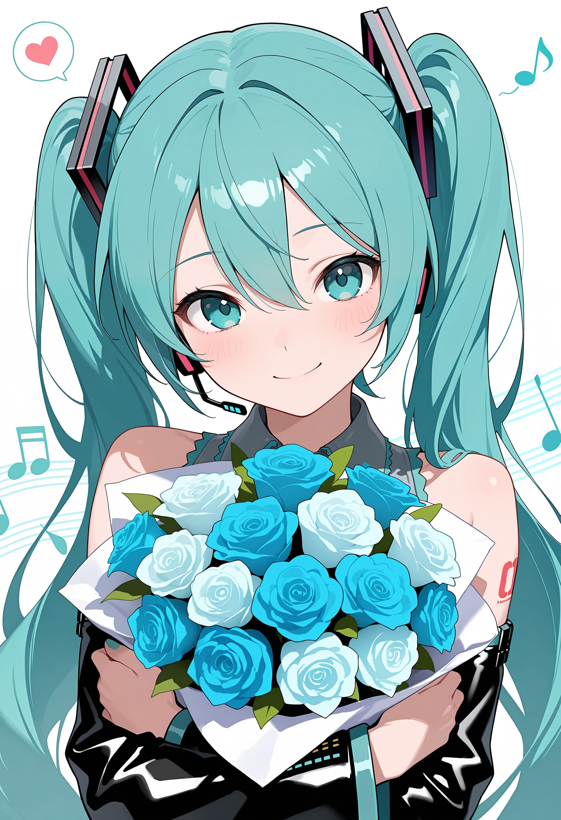 初音ミクの誕生日（8月31日 記念日） | の人気AIイラスト・グラビア