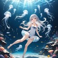 くらげ娘 12枚目