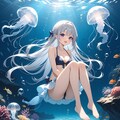 くらげ娘 3枚目