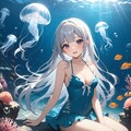 くらげ娘 5枚目