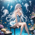 くらげ娘 2枚目