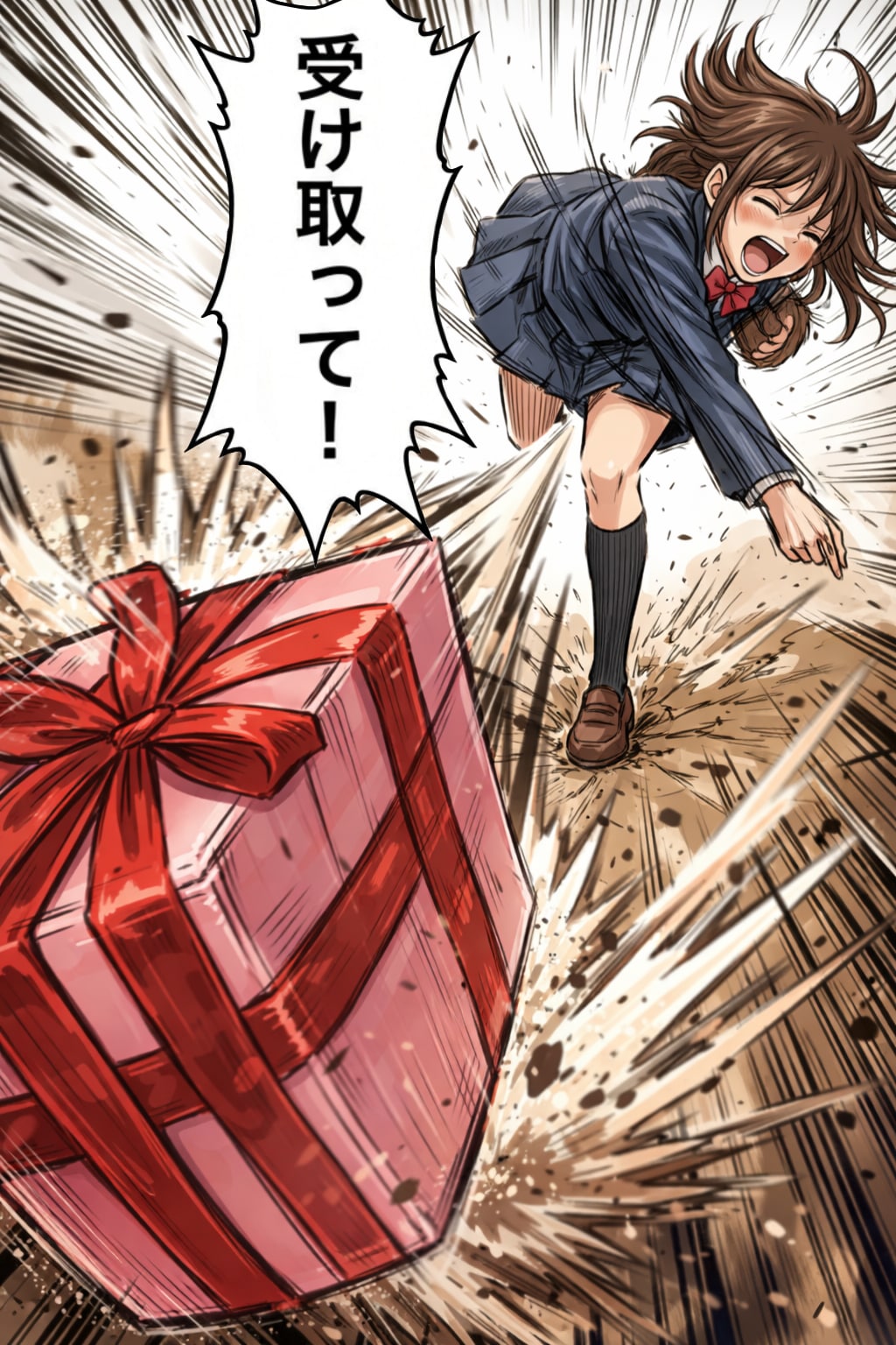 想いをぶつける