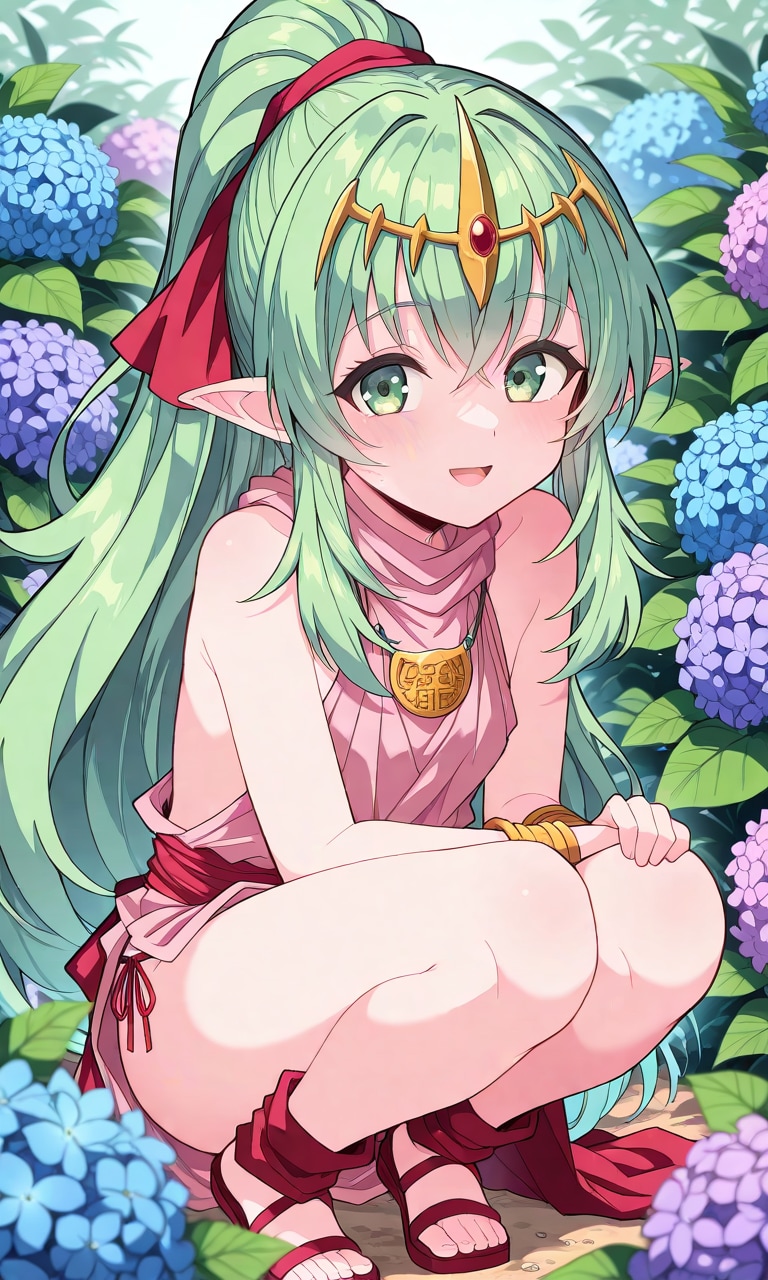 【投稿企画】紫陽花とチキ