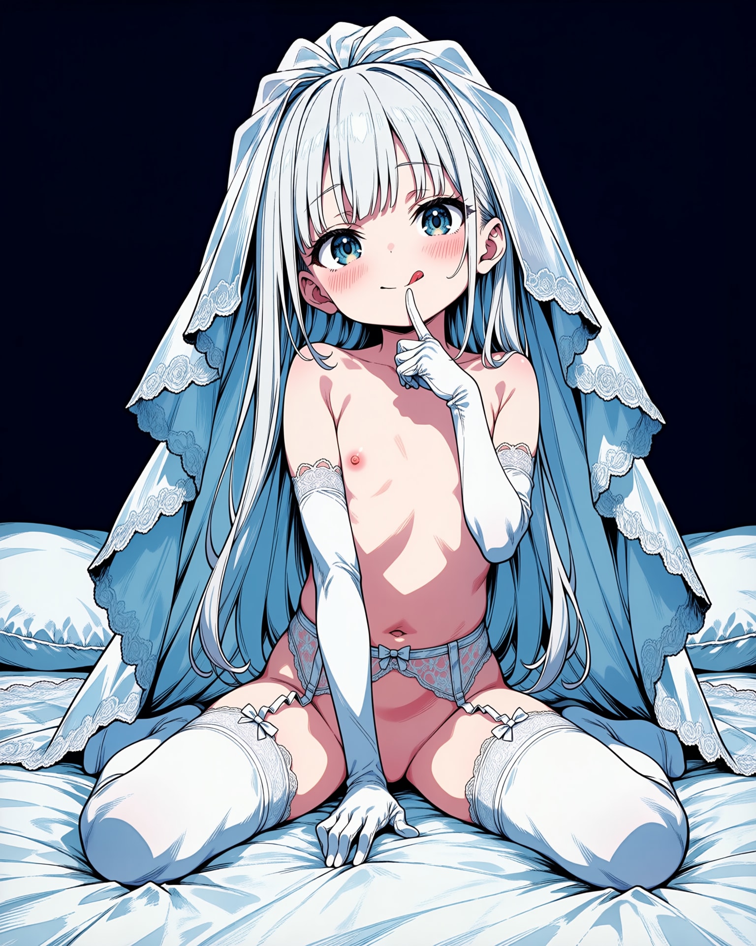 初夜が待ちきれない幼妻