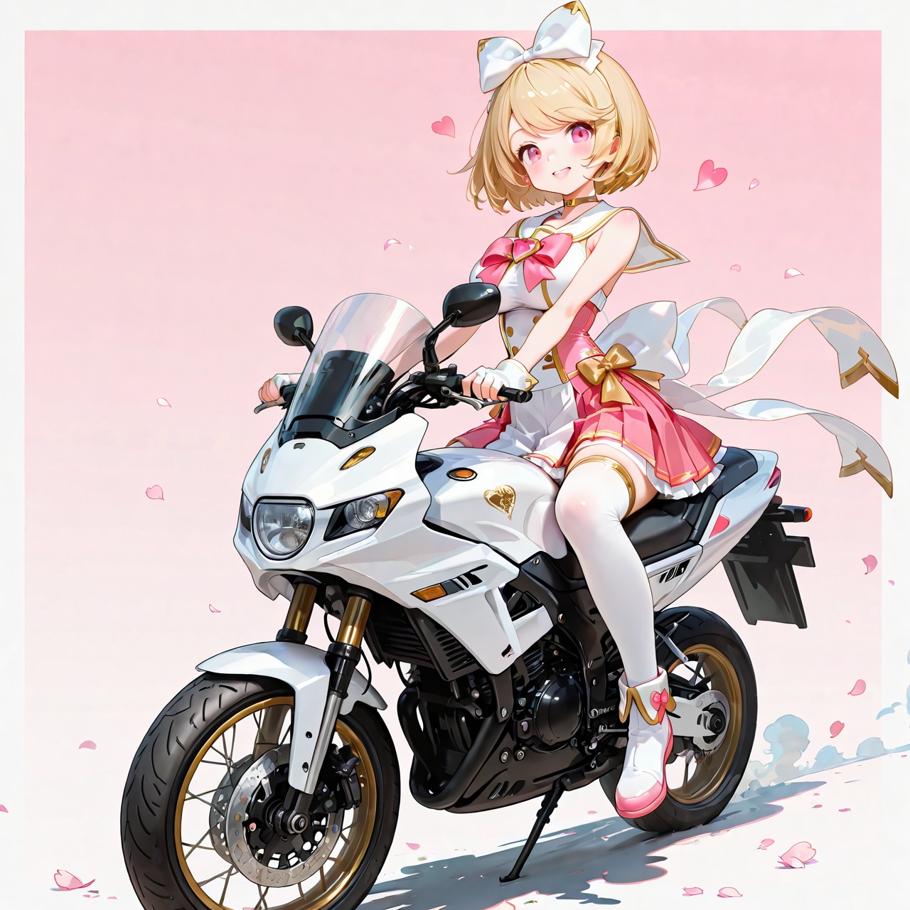 バイク乗り魔法少女