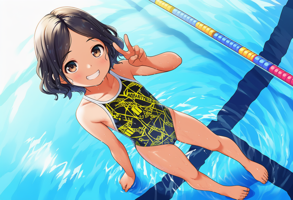 スイミングスクール小学生の部