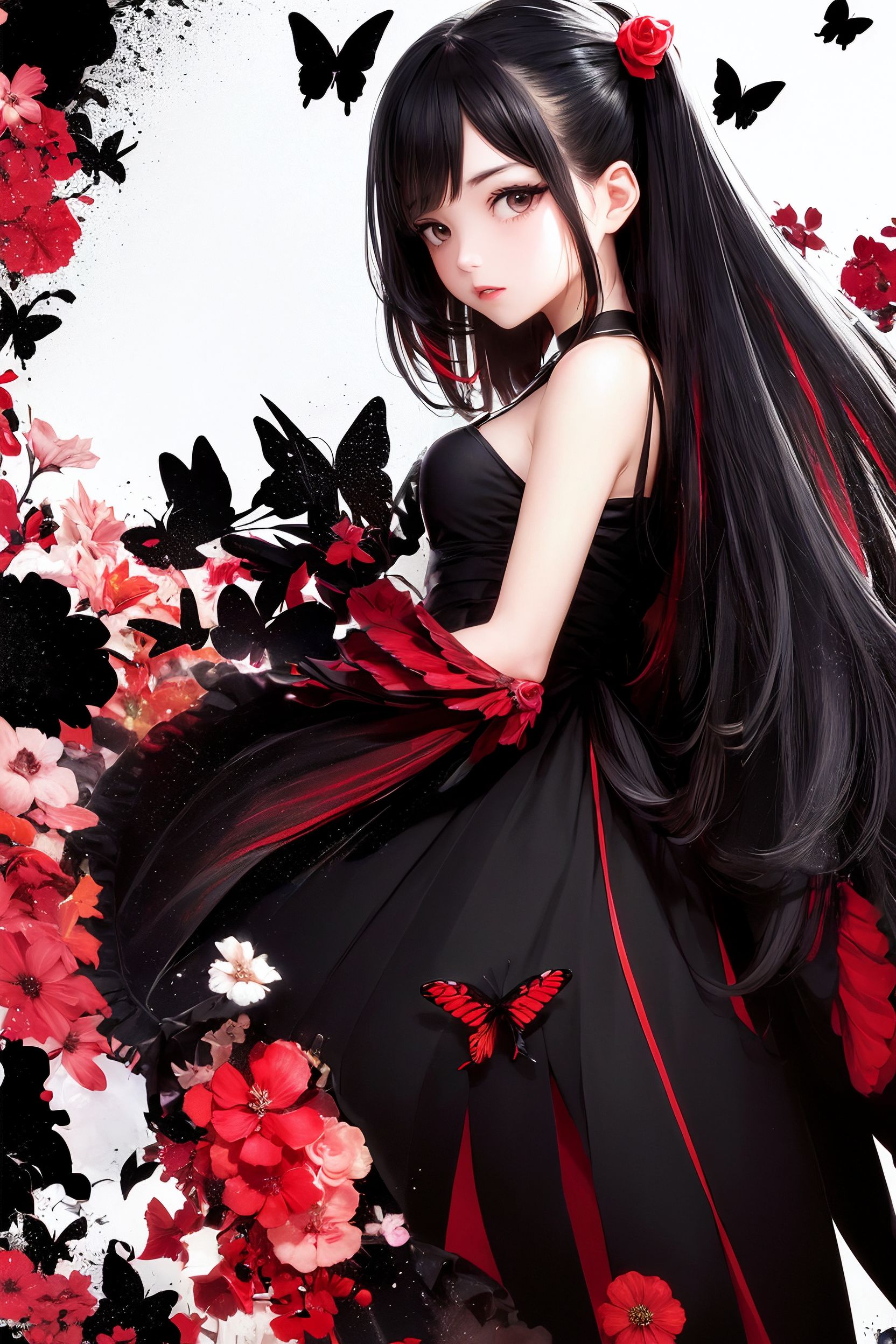 お蝶令嬢 | の人気AIイラスト・グラビア